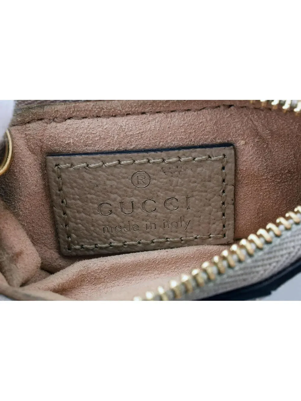 $410 GUCCI Ophidia GG Sherry Line Marmont Coin Case Purse - Picture 12 of 14